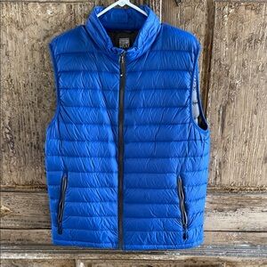 32 Degrees Men's Electric Blue Quilted Packable Vest